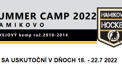 Summer Camp 2022 Hamikovo 