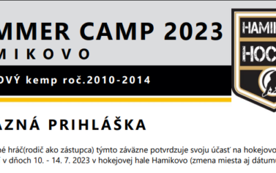 Summer Camp 2023 Hamikovo 
